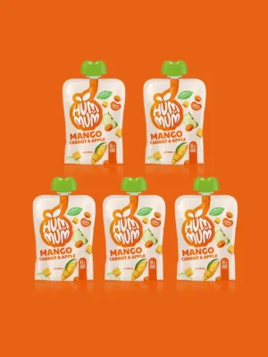 Bundle of 5 Mango Carrot Apple